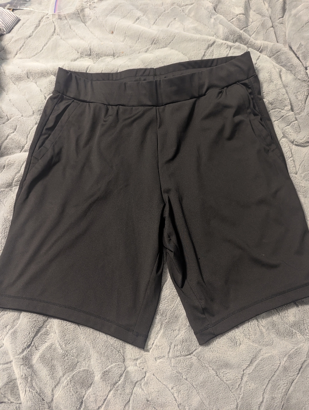 Mens Black XL 32 Degrees Athletic Shorts | Zipper Pockets